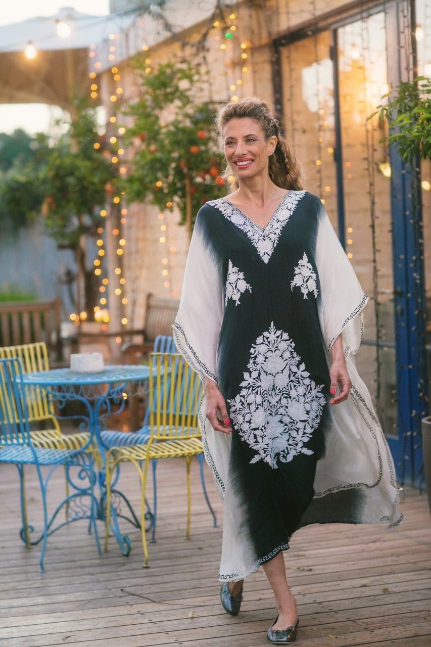 Butterfly kaftan hotsell dress