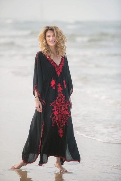 Kashmir Cotton Butterfly Kaftan