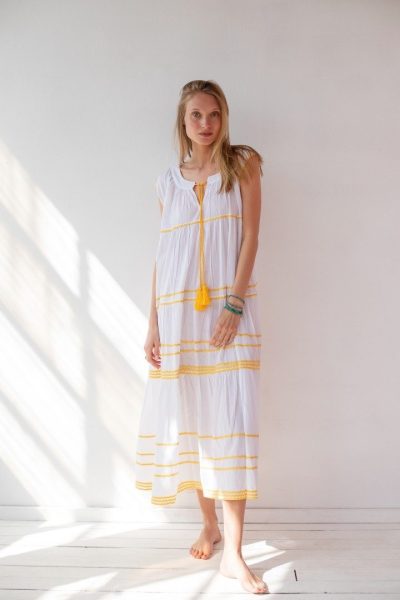 Maxi Pina Colada White & Yellow