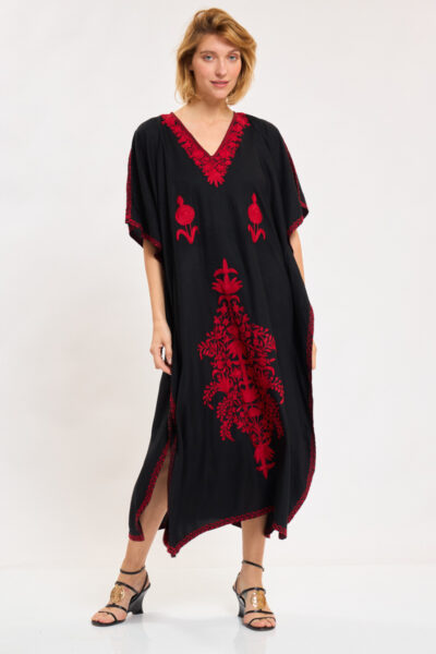 Kashmir Cotton Butterfly Kaftan