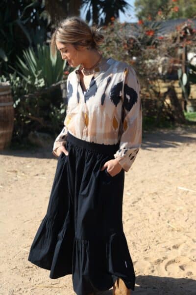 Maxi Black Skirt