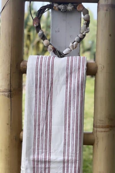 Tablecloth Red Stripes (1.8-3.5 m)