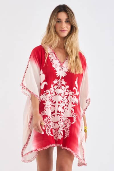 Kashmir Silk Butterfly Tunic