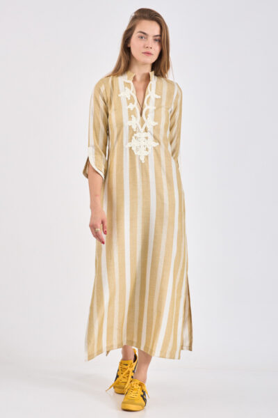 New York Maxi Stripes 3/4 Sleeve