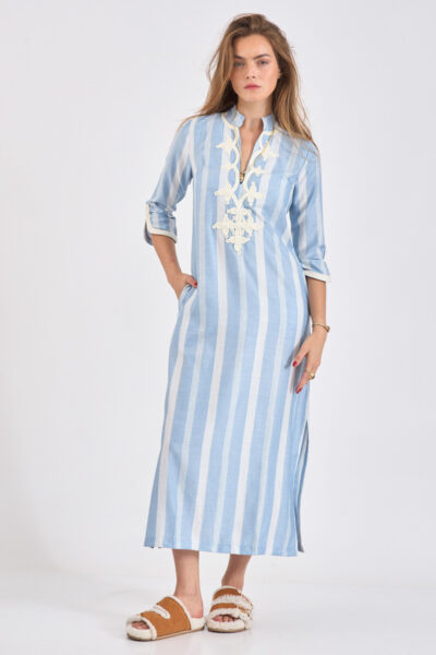 New York Maxi Stripes 3/4 Sleeve