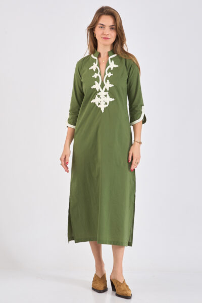New York Maxi 3/4 Sleeve Olive