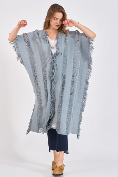 Salvador Kimono Gray