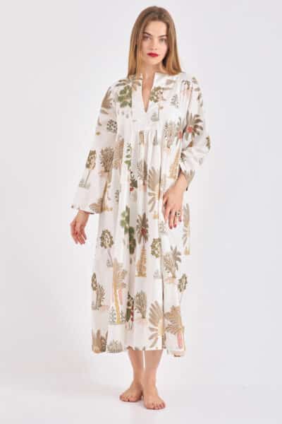 Colombo Maxi Tropical Dress