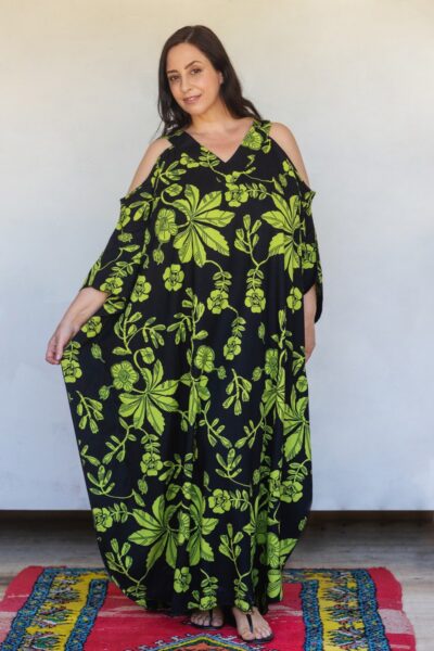 Queen Size Floral Dress