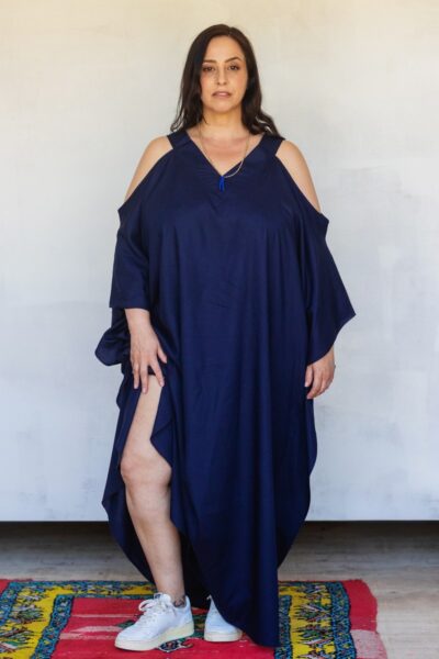 Queen Size Blue Dress