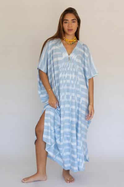 Mykonos Butterfly Kaftan Stripes