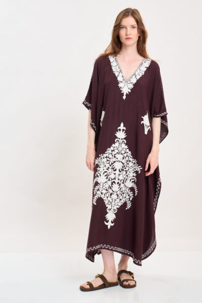Kashmir Cotton Butterfly Kaftan