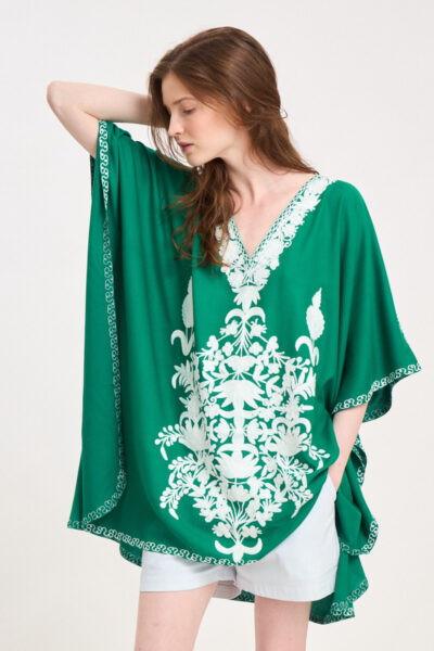Kashmir Tunic Green