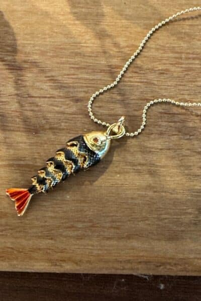 Fish Necklaces Black