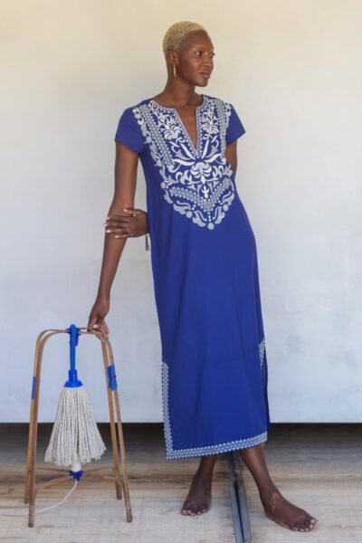 Moro Maxi Blue Caftan