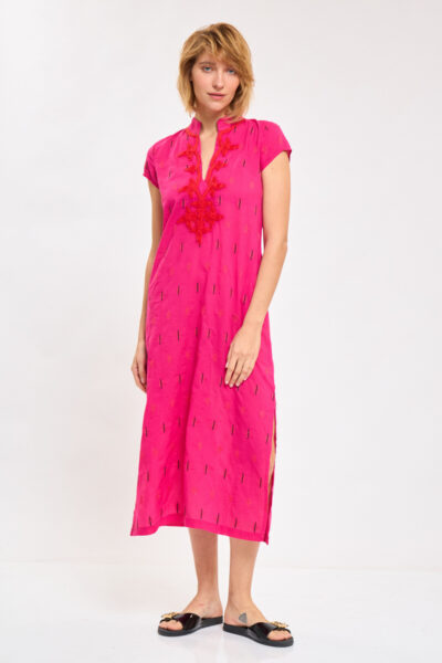 New York Maxi Boho Pink
