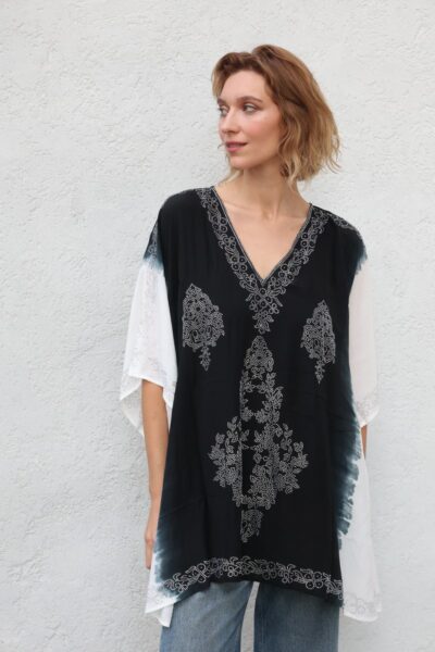 Swarovski Silk Black Tunic