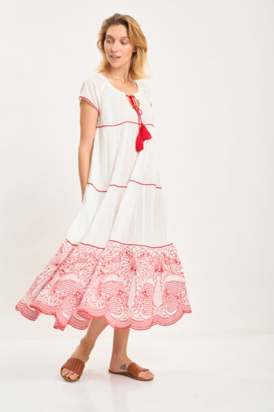Pina Colada Sunflower Maxi Dress