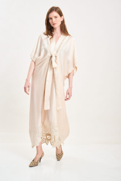 Tokyo Evening Maxi Dress Pearl